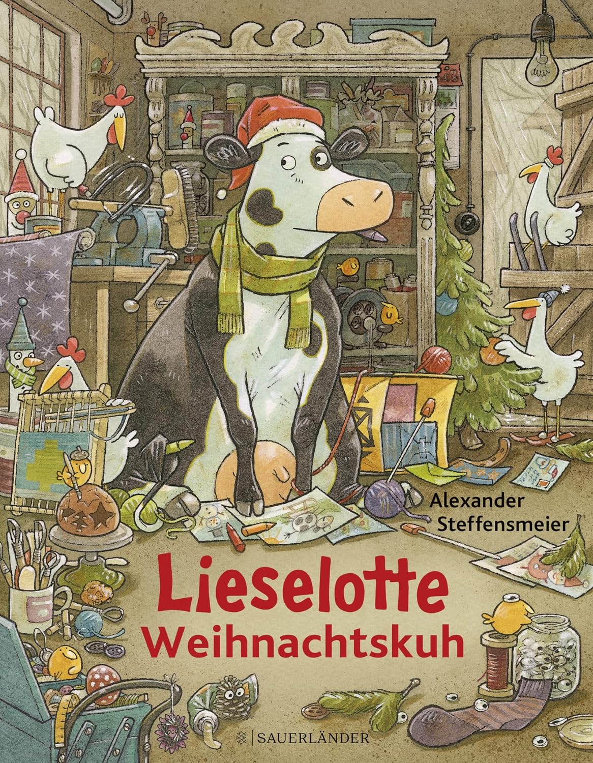 Bild von Buch Cover: Lieselotte Weihnachtskuh